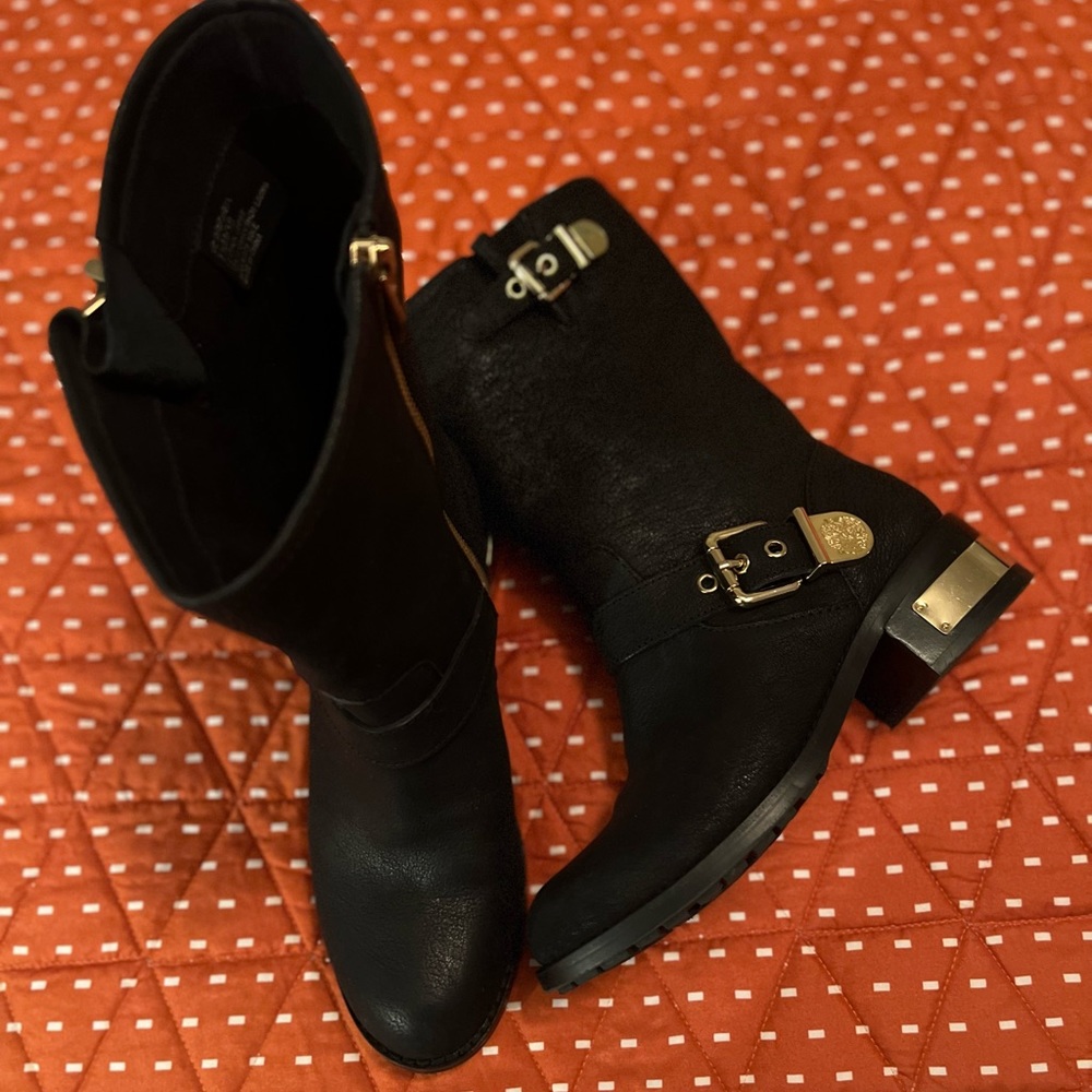 Vince Camuto moto boots